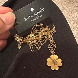 Kate Spade Gold Flower Necklace